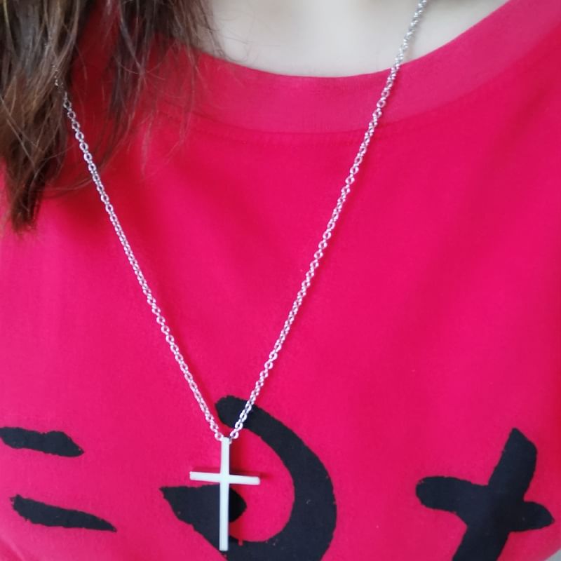 Malikasa - Staaf / Kruis Hanger Ketting