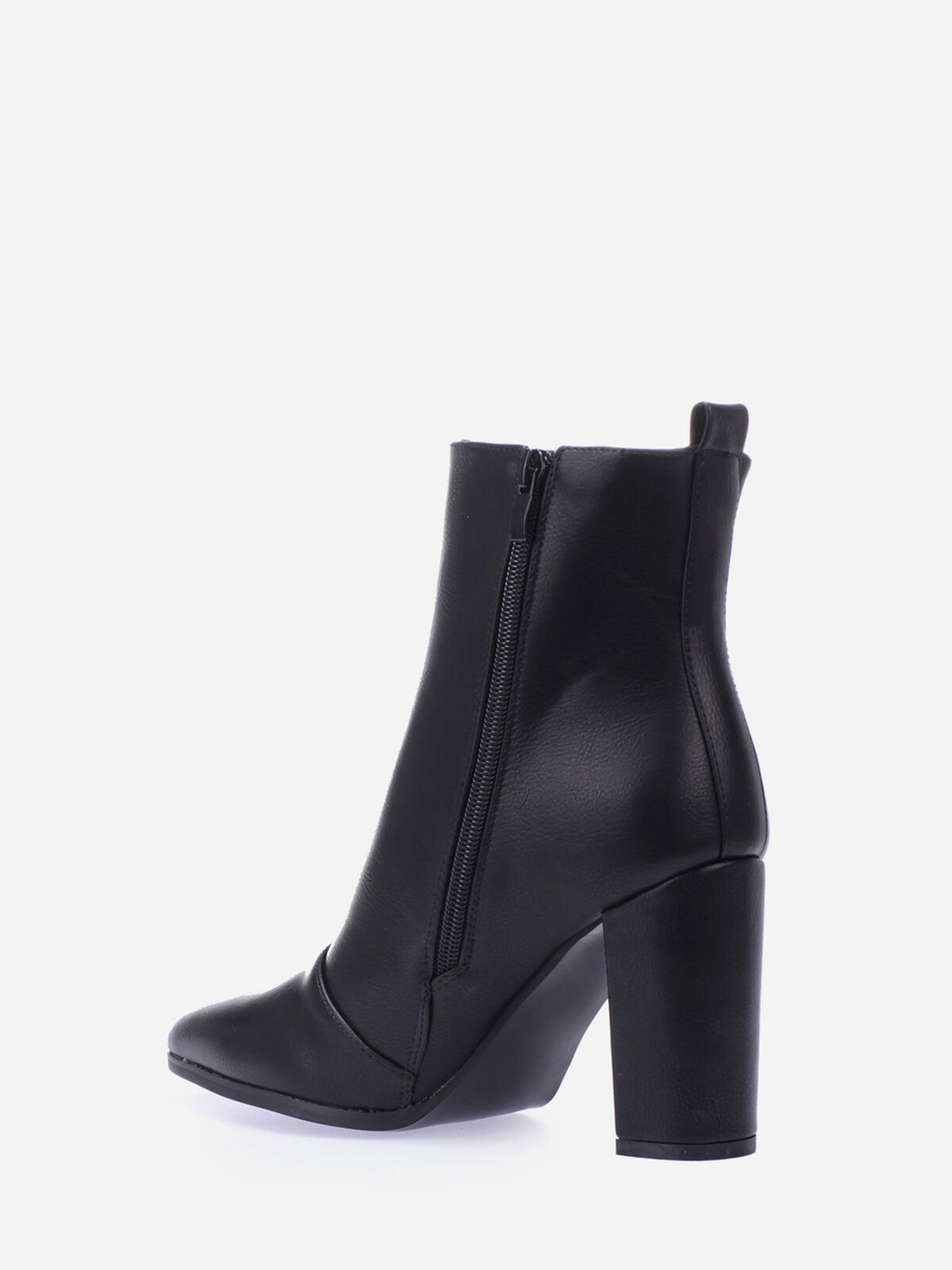Bottines à talon- Noir