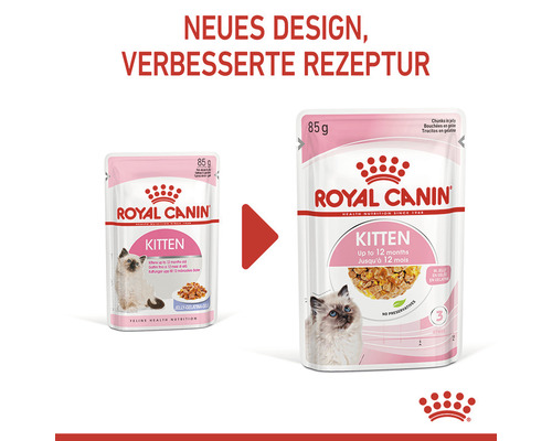 ROYAL CANIN Kitten natvoer voor katten in gelei 85g