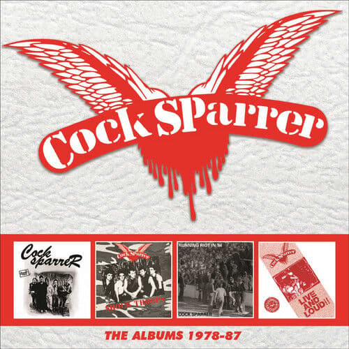 Cock Sparrer : The Albums 1978-87 CD Box Set 4 discs (2018)