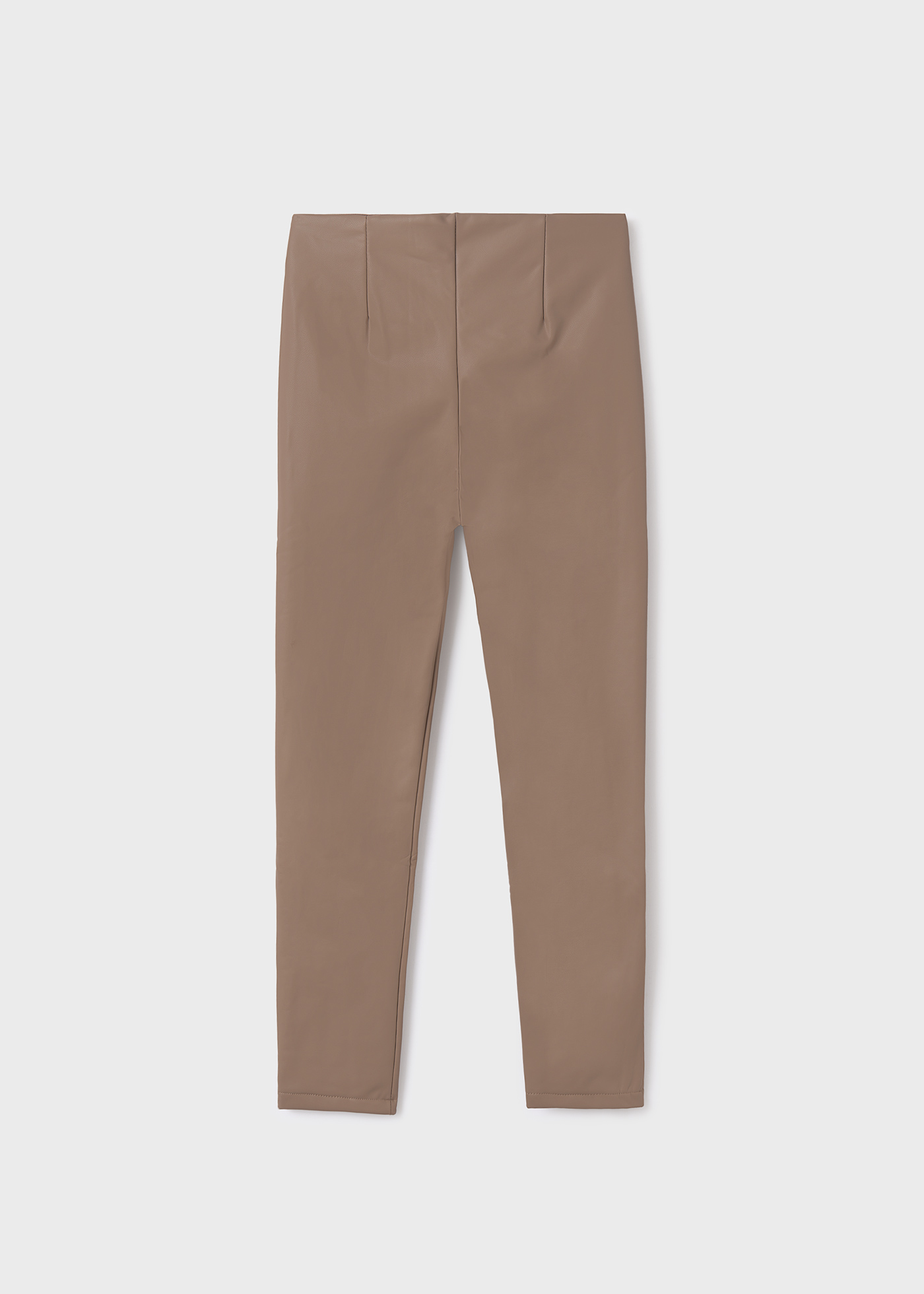 Leggings de couro sintético para meninas