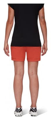 Short Mammut Runbold Roll Cuff Rose Terracotta Femme