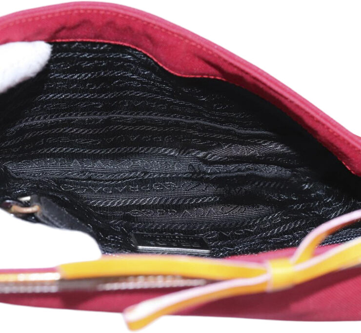 Prada Vintage Prada Shoulder Bag Red