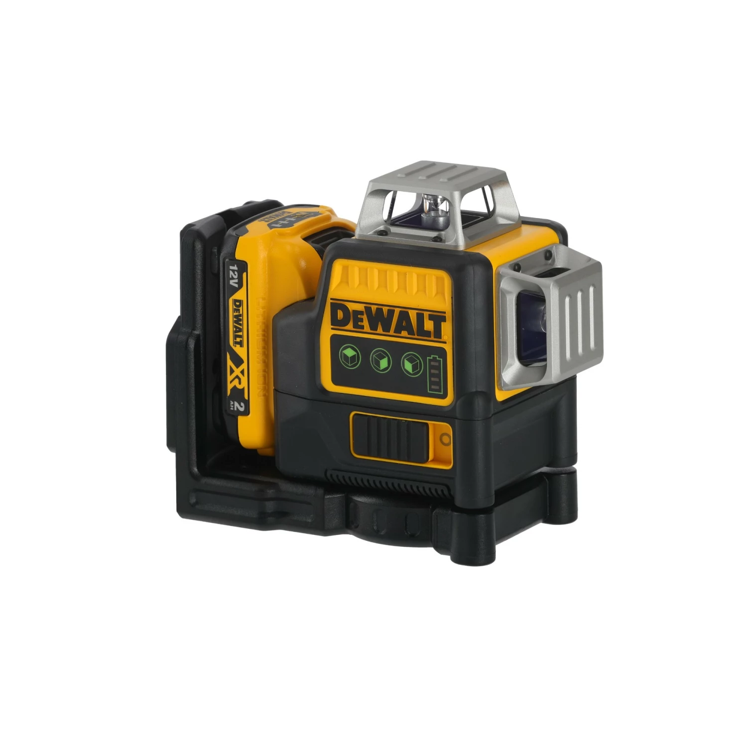 DeWALT DCE089D1GTRI 10.8V Li-Ion accu Kruislijnlaser in koffer (1x 2,0Ah accu)   statief - 30m
