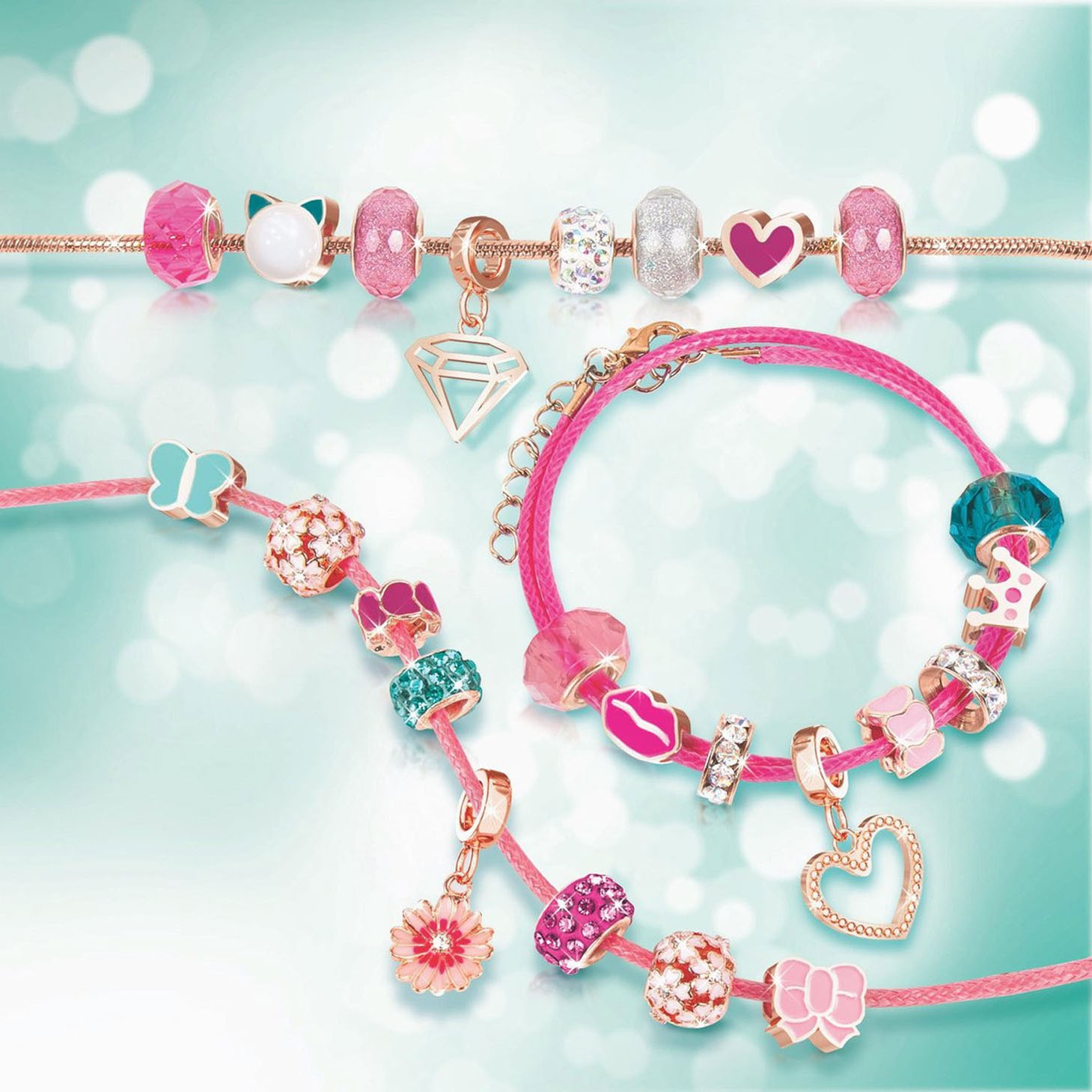 Make It Real Armbanden met Bedels
