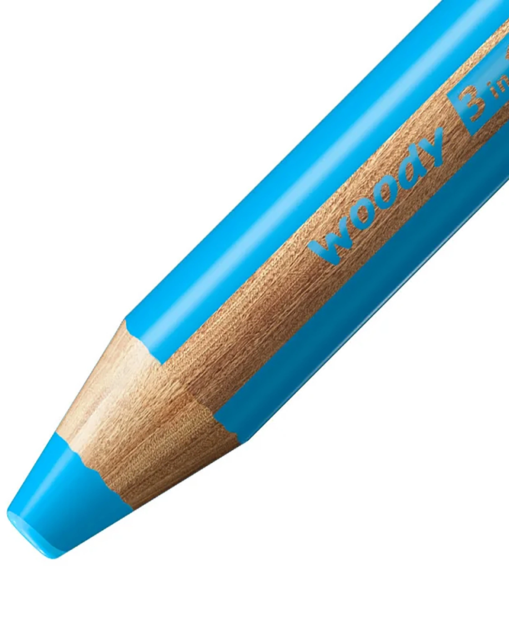 Buntstift STABILO® woody 3in1 ARTY 10er-Set mit Spitzer