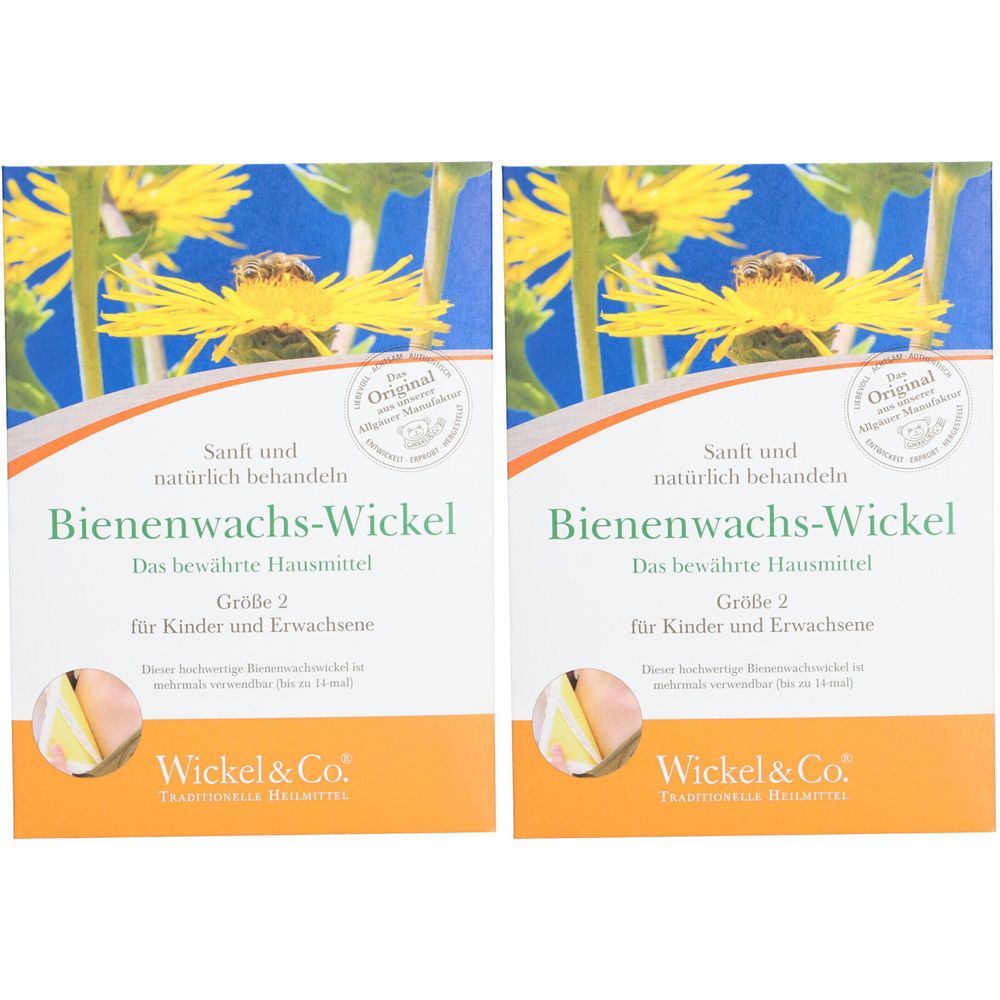 Bienenwachswickel Größe 2