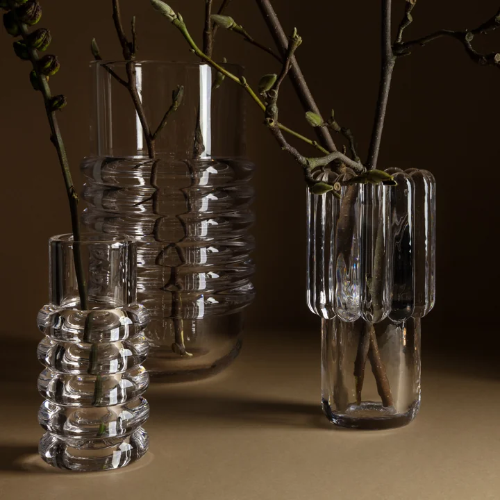 Tom Dixon - Press Vase large, transparent