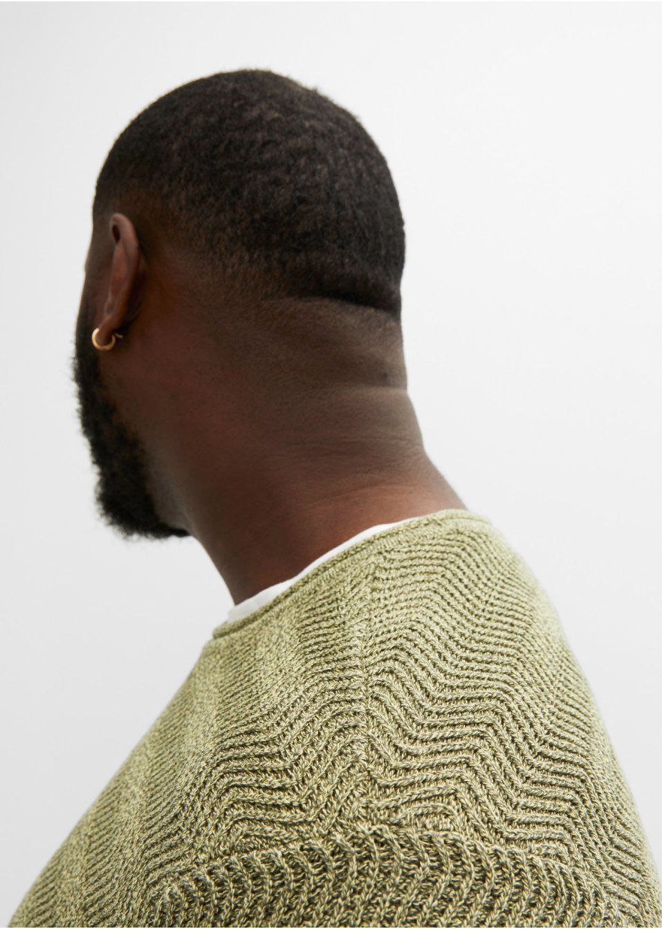 Pull avec coton recyclé