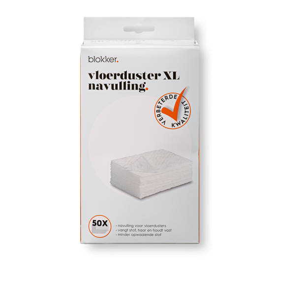 Blokker vloerduster navulling 50st