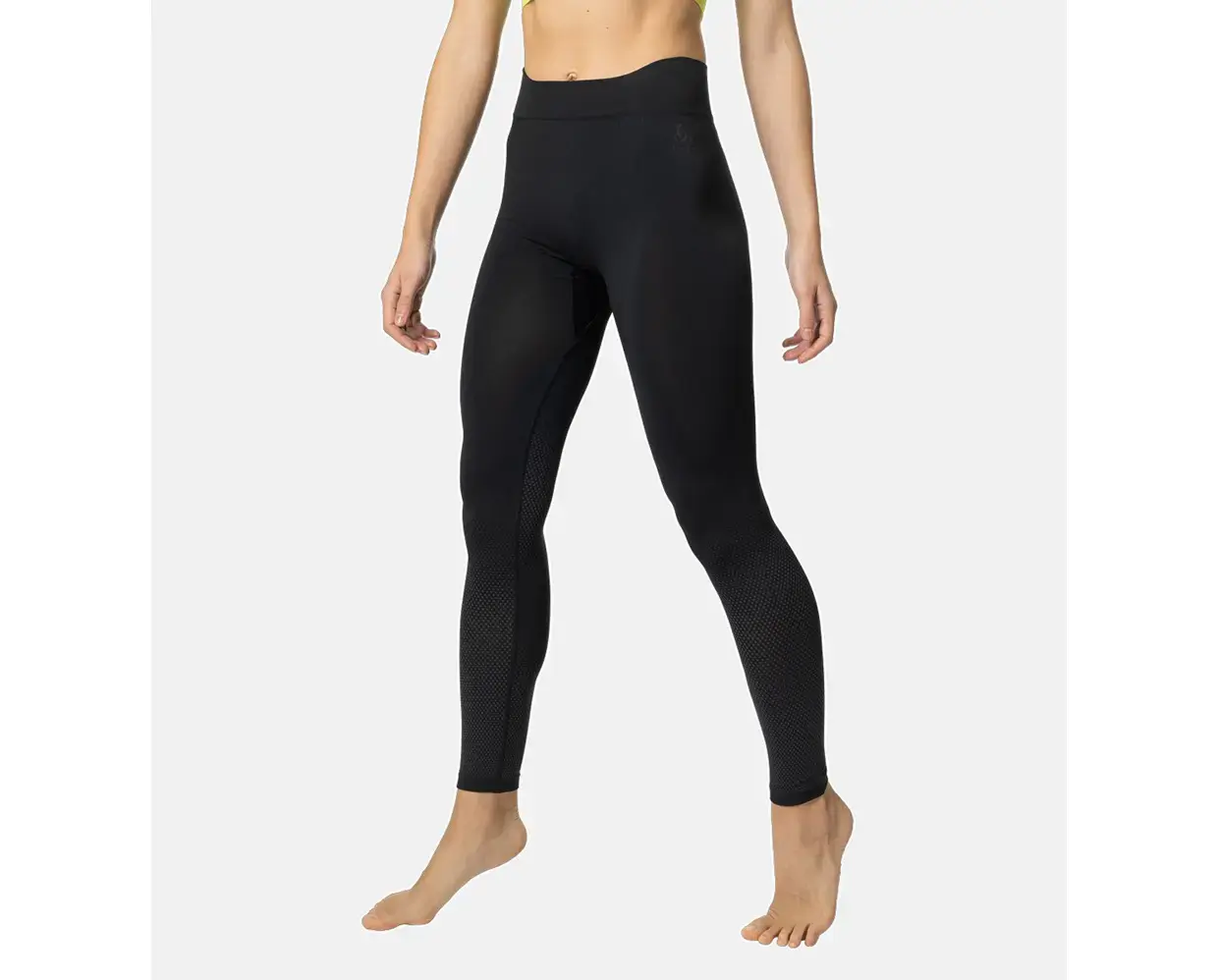 Odlo Performance Light Eco Thermobroek Lang Zwart Dames
