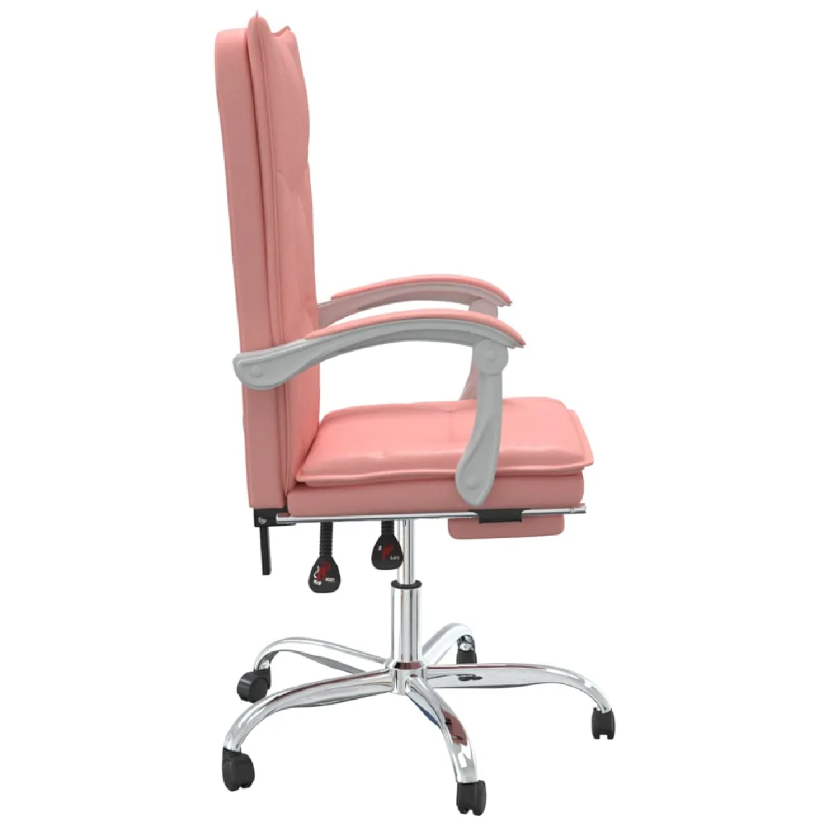 vidaXL Fauteuil inclinable de bureau - Rose