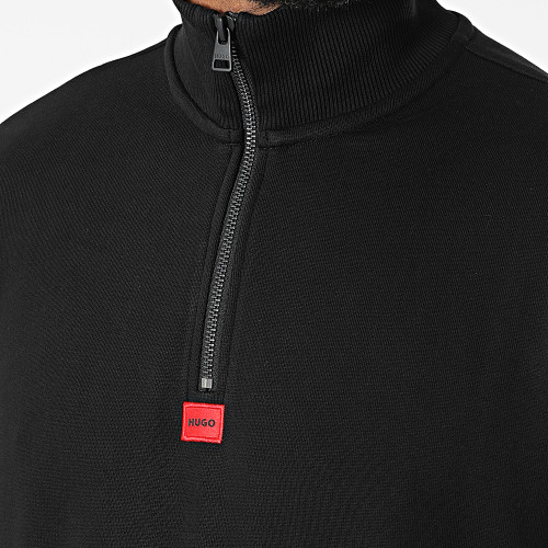 Sweat Col Zippé Durty 50470121 Noir