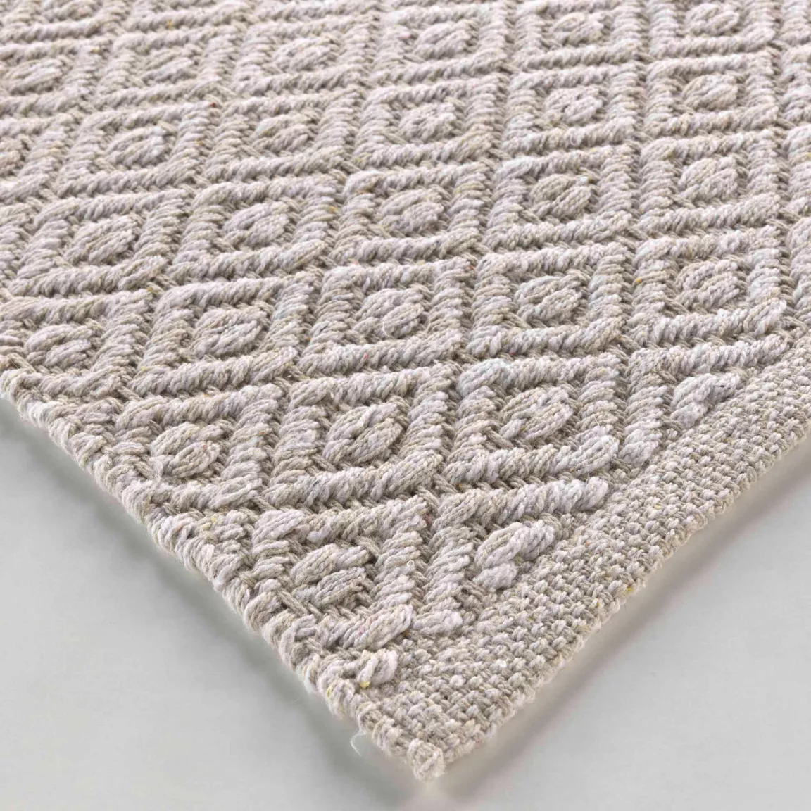 Tapis de salon coton (50 x 80 cm) Matteo Beige