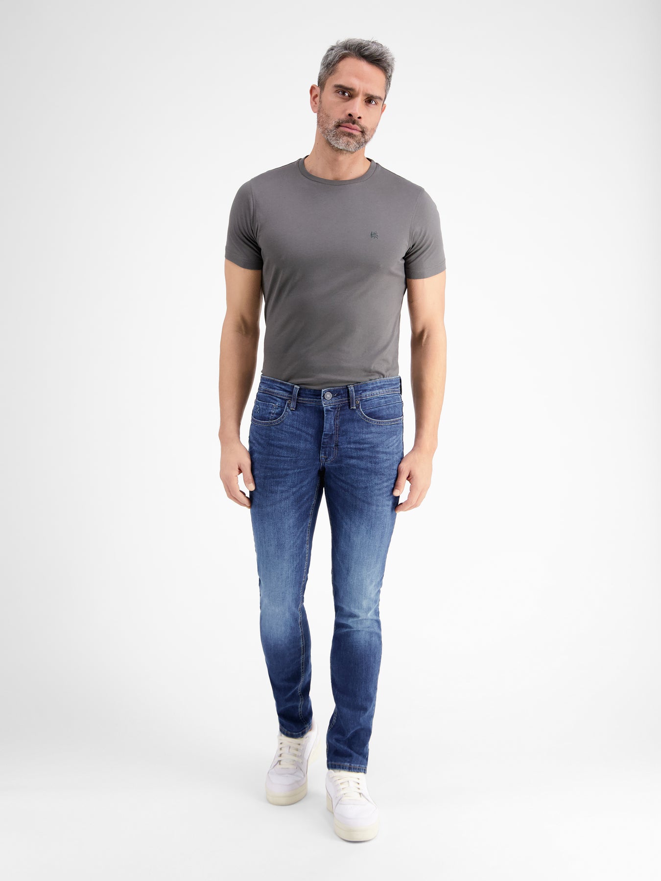 CONLIN 5-Pocket Stretch-Denim, SLIM FIT , blue
