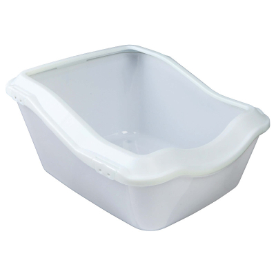Trixie Katzentoilette Cleany Cat weiss