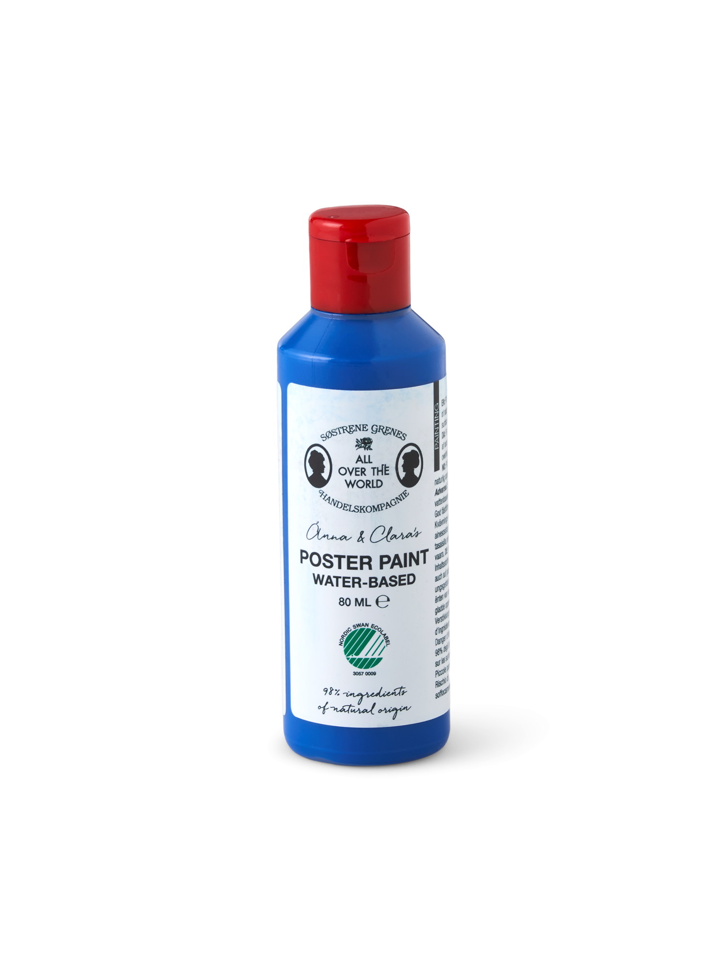 Plakatmaling 80 ml | Svanemærket. 80 ml. | White