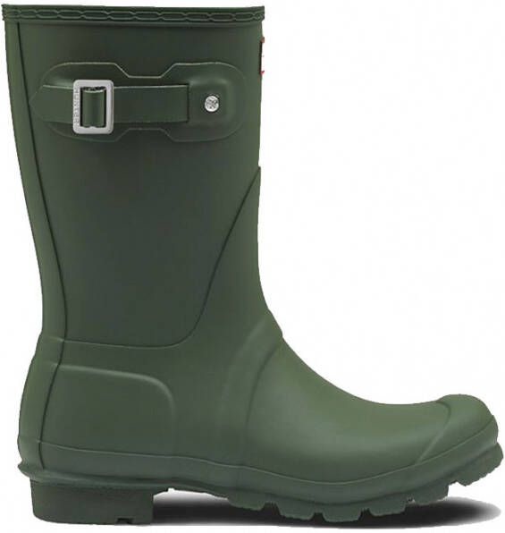 Hunter Boots Women's Original Short Rubberlaarzen olijfgroen
