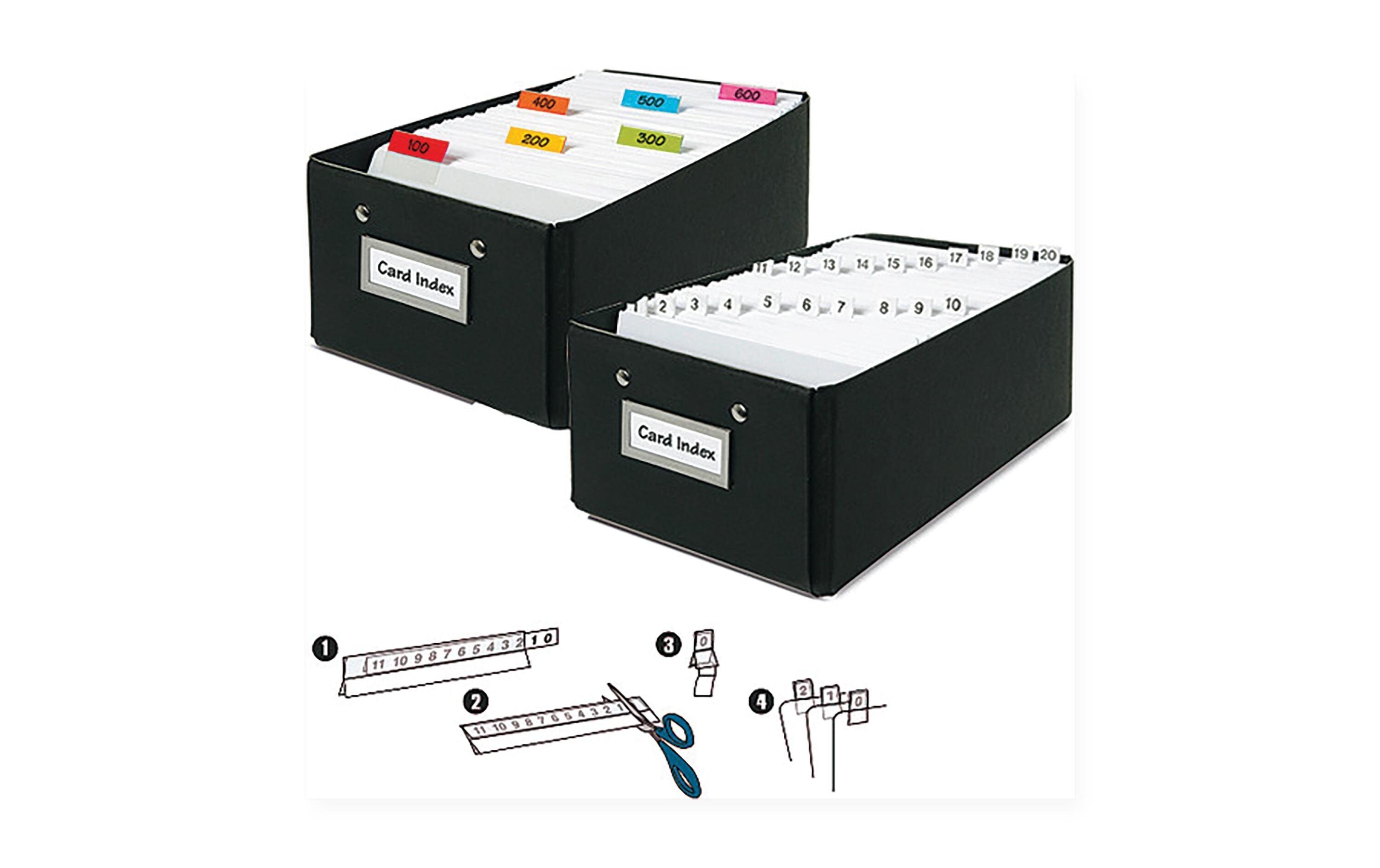 Page Marker Weiss, 5 StückBedruckte Index Strips