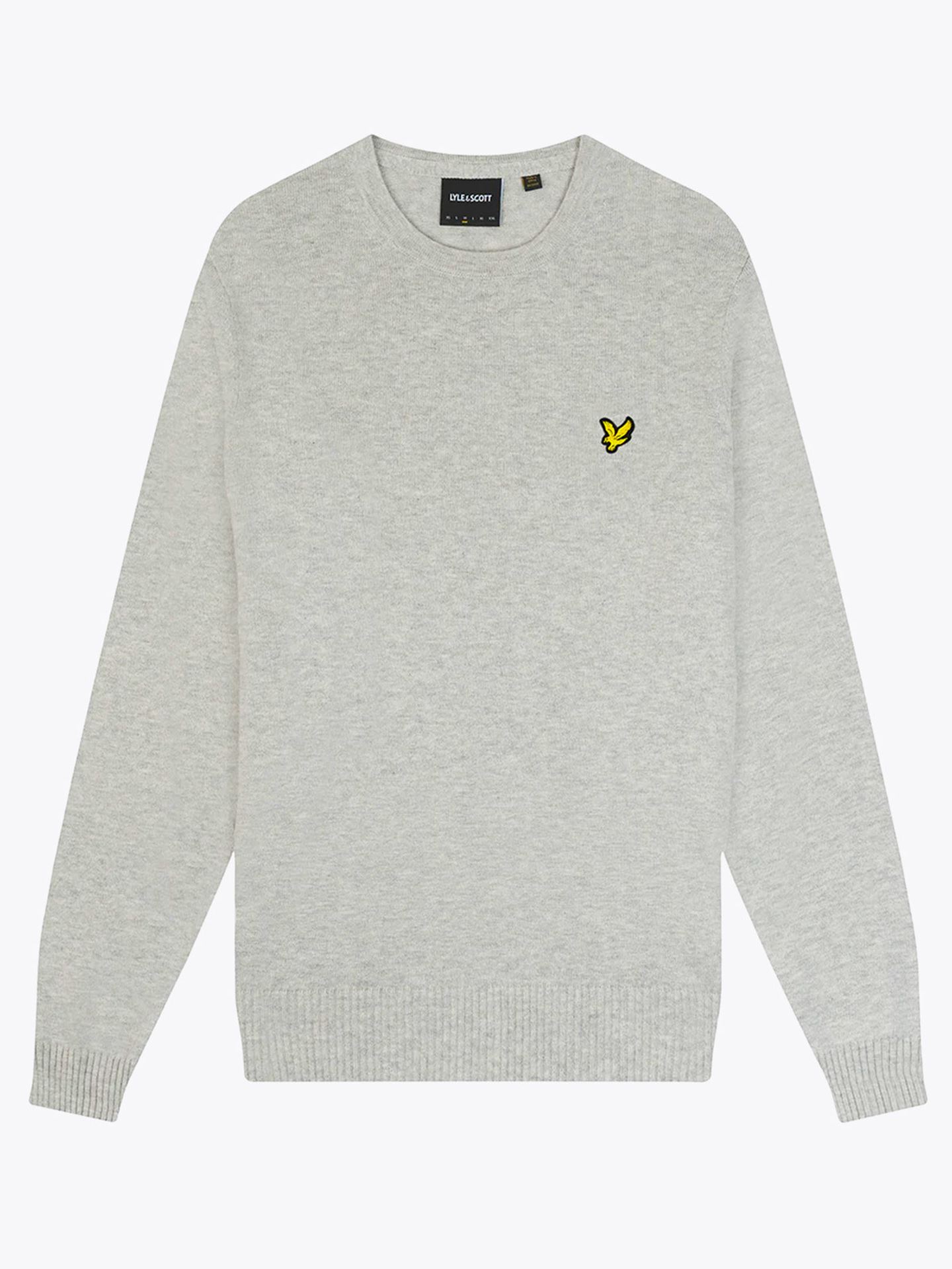Crew Neck Cotton Merino Jumper