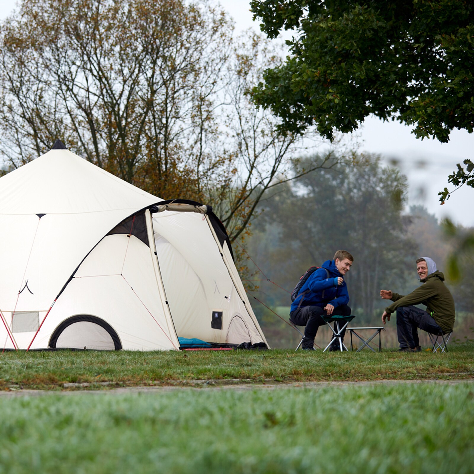 GRAND CANYON Supai Mini Dreibein Falt Hocker 3-Bein Camping Sitz Alu 280g Leicht Farbe: Falcon