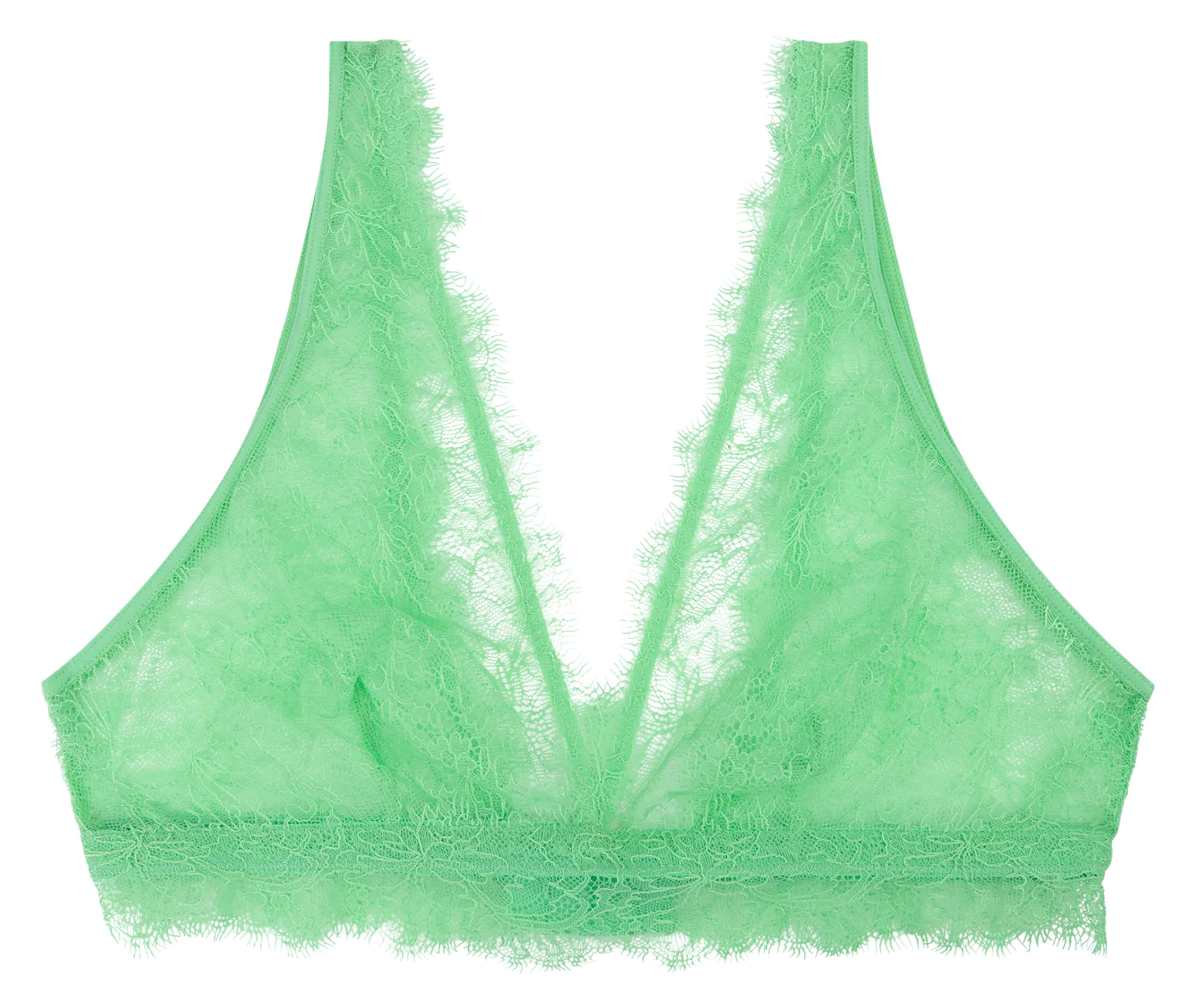 CHERIE - Soutien gorge en dentelle | Vert