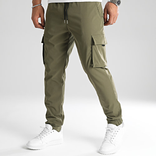 Pantalon Cargo 0043 Vert Kaki