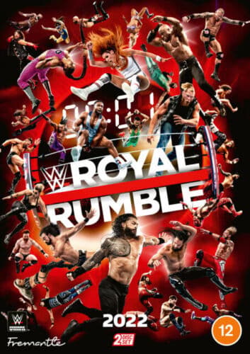 WWE: Royal Rumble 2022 DVD (2022) Roman Reigns Cert 12 2 Discs Region 2