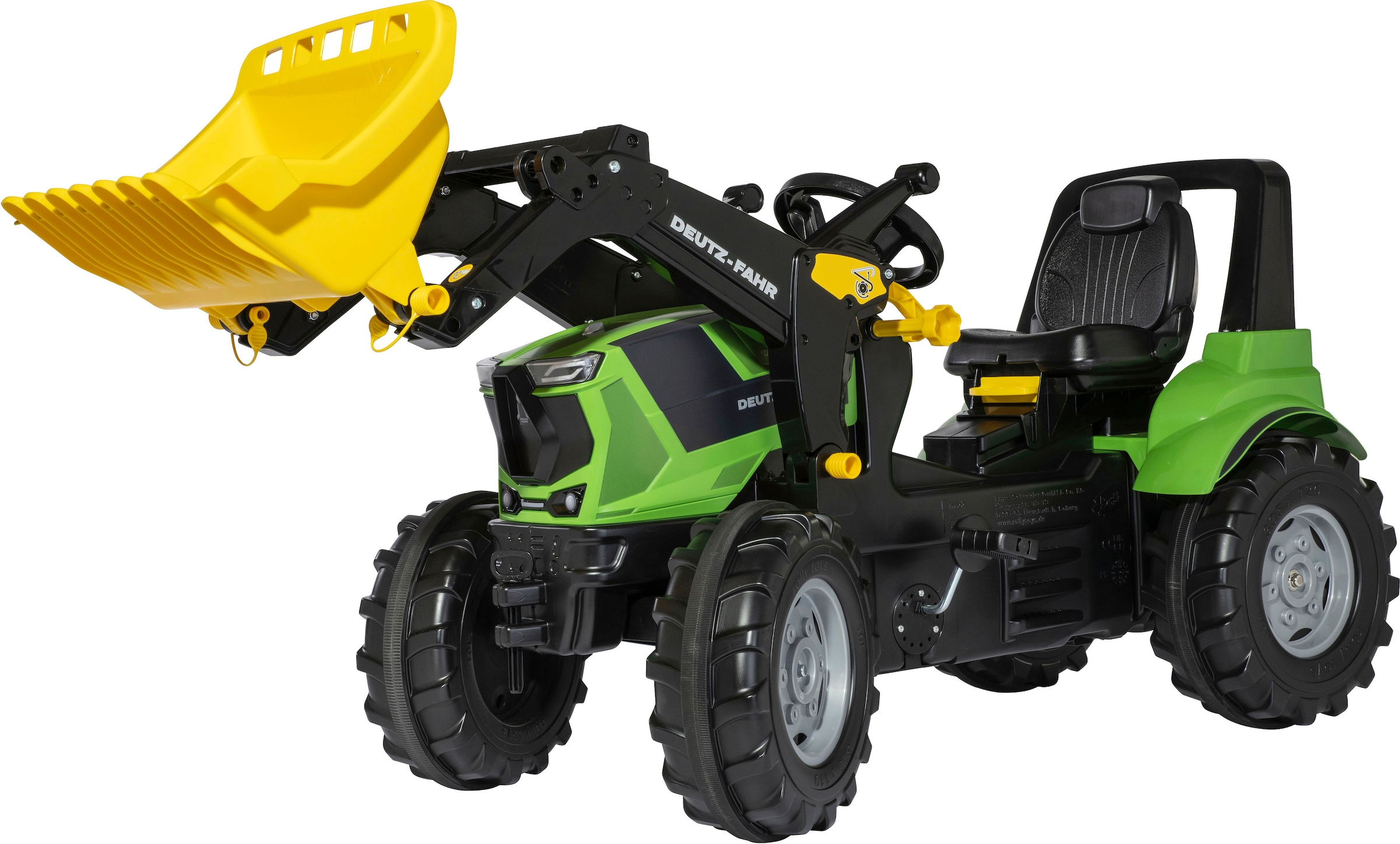 rolly toys® Trettraktor »rollyFarmtrac Premium II Deutz 8280 TTV« mit Frontlader, BxTxH: 150x54x75 cm