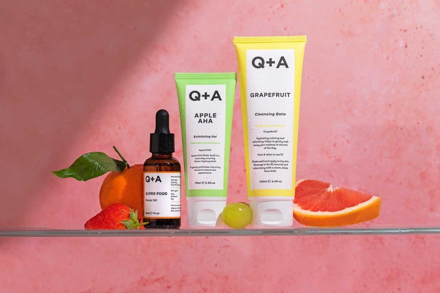 Q+A Apple AHA Exfoliating Gel 75ml