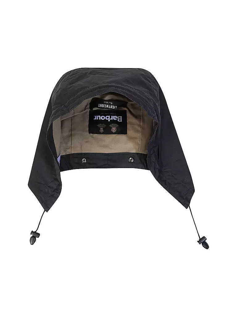 BARBOUR Kapuze LIGHTWEIGHT WAX HOOD blau