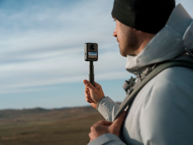 DJI Action Cam »Osmo 360 Adventure Combo« 8K Bluetooth 360°-Kamera