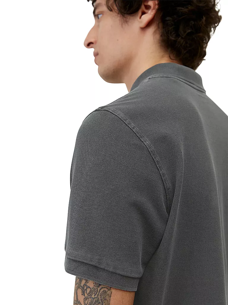 MARC O'POLO Poloshirt schwarz