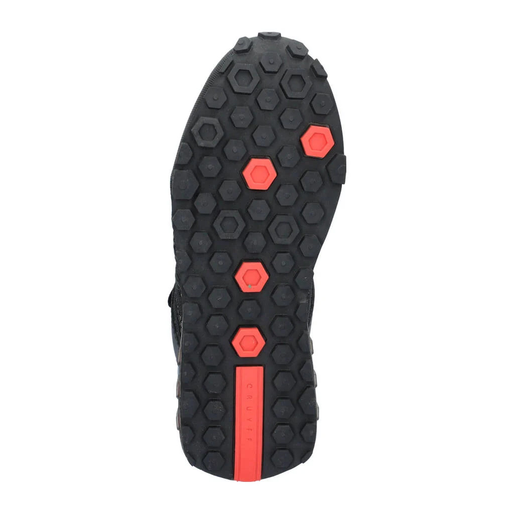 Cruyff Feariasneakers zwart/rood