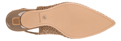 Tamaris Slingback Pump Brun 1-29626-46