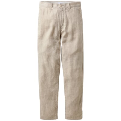 Herren-Leinenhose, Sandmelange
