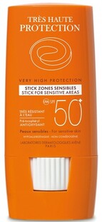 Eau Thermale Avène Zon Stick Gevoelige Zones SPF 50  8ML