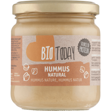 BioToday Hummus Natural 210 g