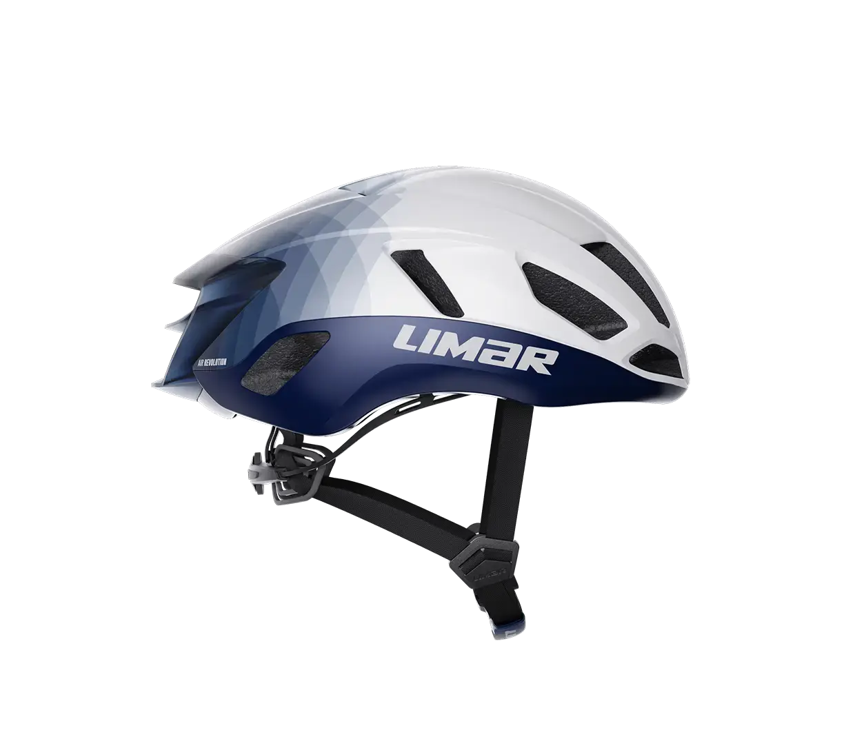 Limar AIR ATLAS Race Fietshelm Wit/Blauw