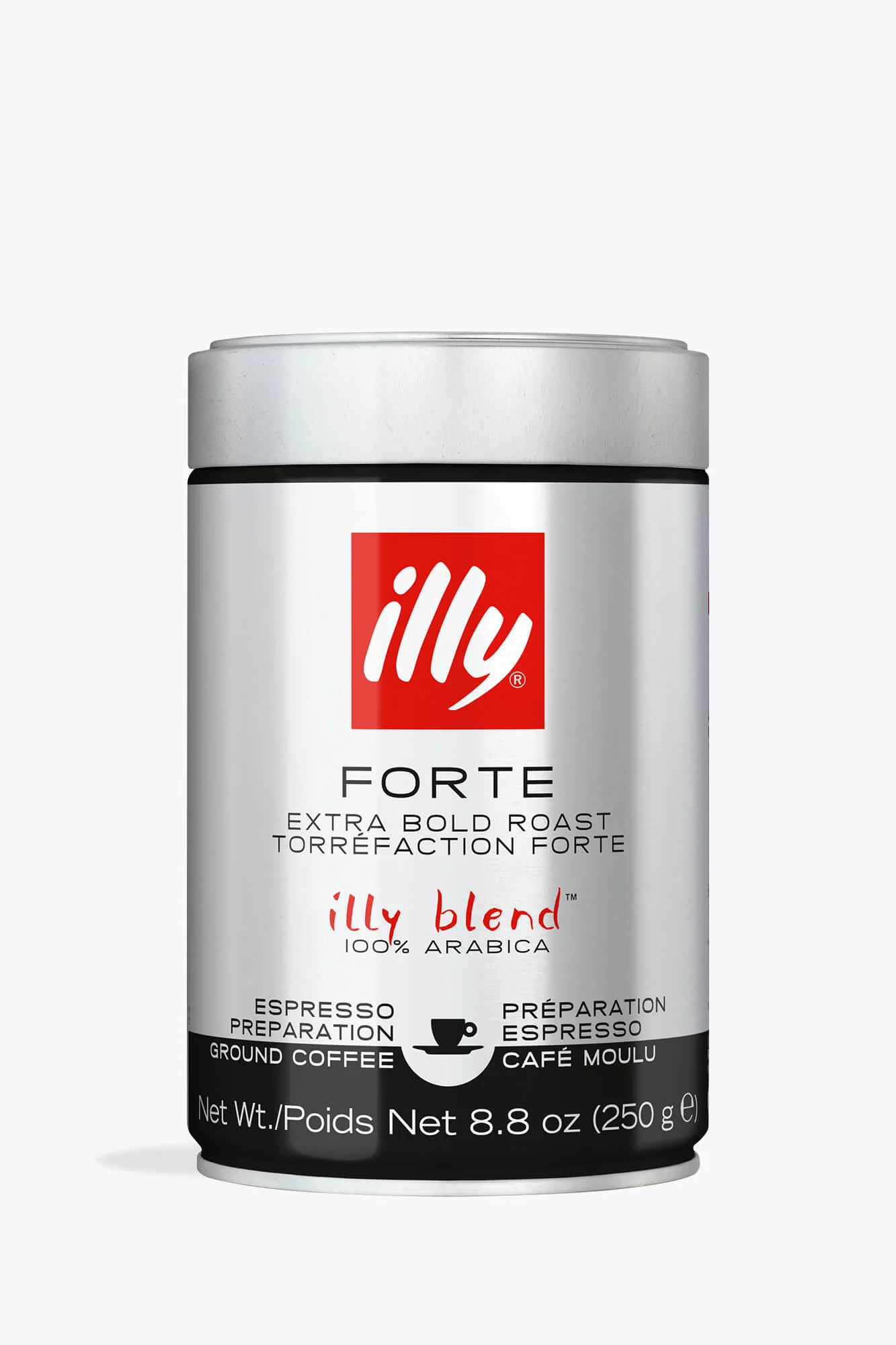 illy Forte 250g gemahlen Dose