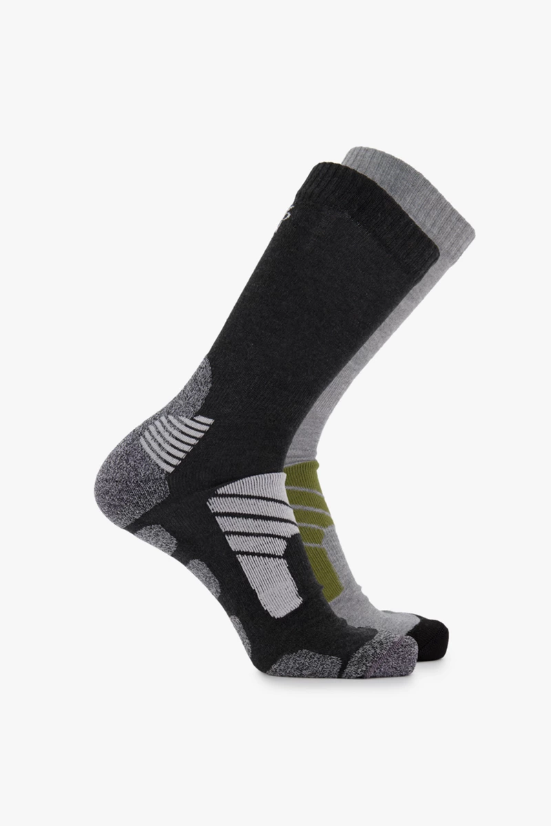 46 NORD 2-Pack Crew 35-47 Herren Wandersocken