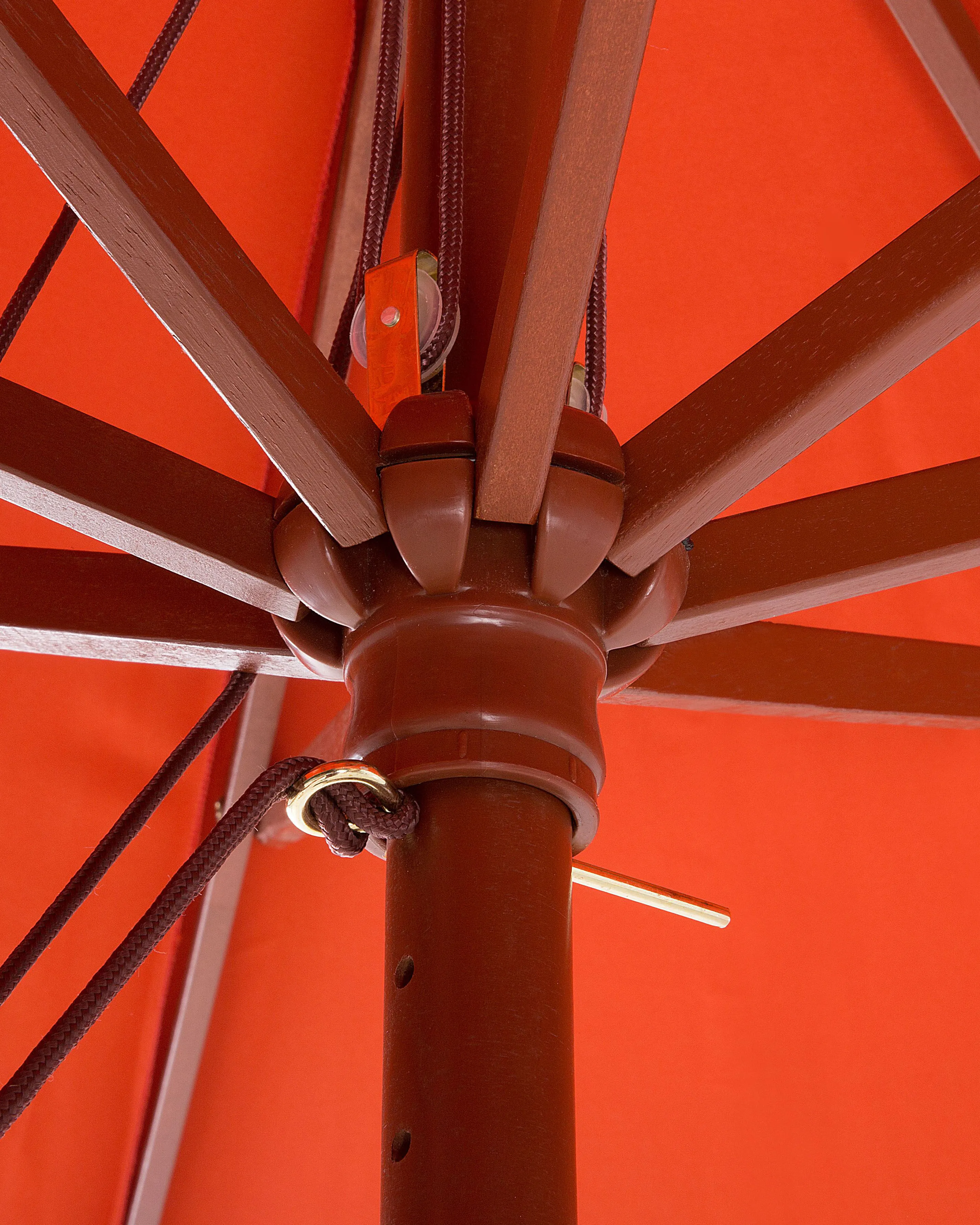 Parasol 270 cm TOSCANA Rood