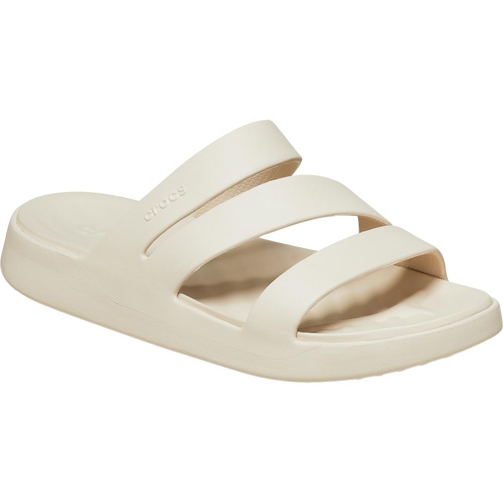 Crocs Getaway Strappy Sandalen Damen stucco