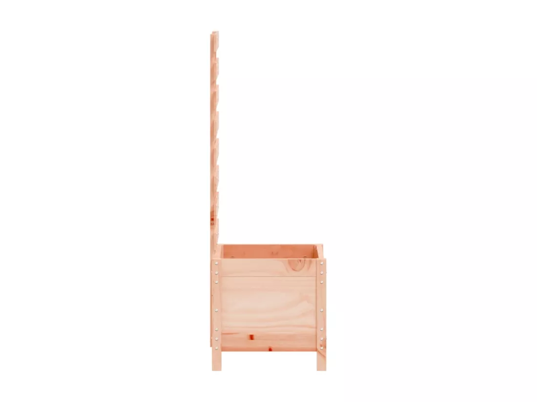 Jardinière avec support 39x39,5x114 bois massif douglas