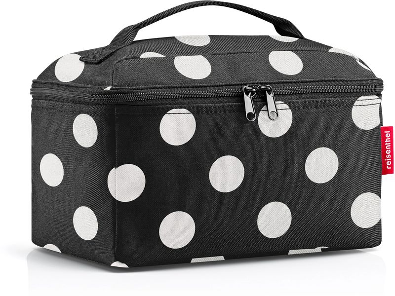 Reisenthel Necessaire beautycase Dots White Kosmetiktasche für alle wichtigen Bad-Accessoires