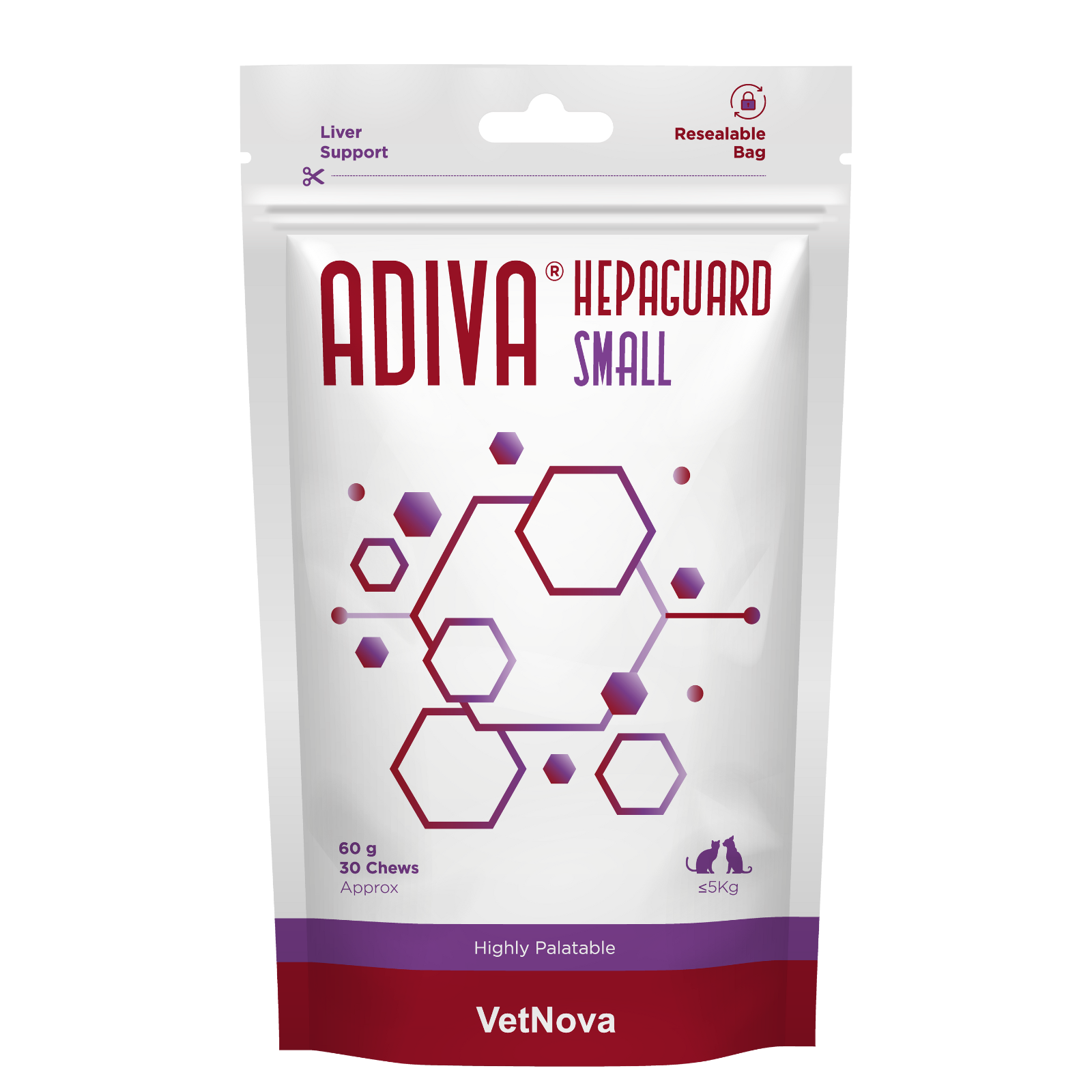 ADIVA® Hepaguard Large 30 comprimidos mastigáveis