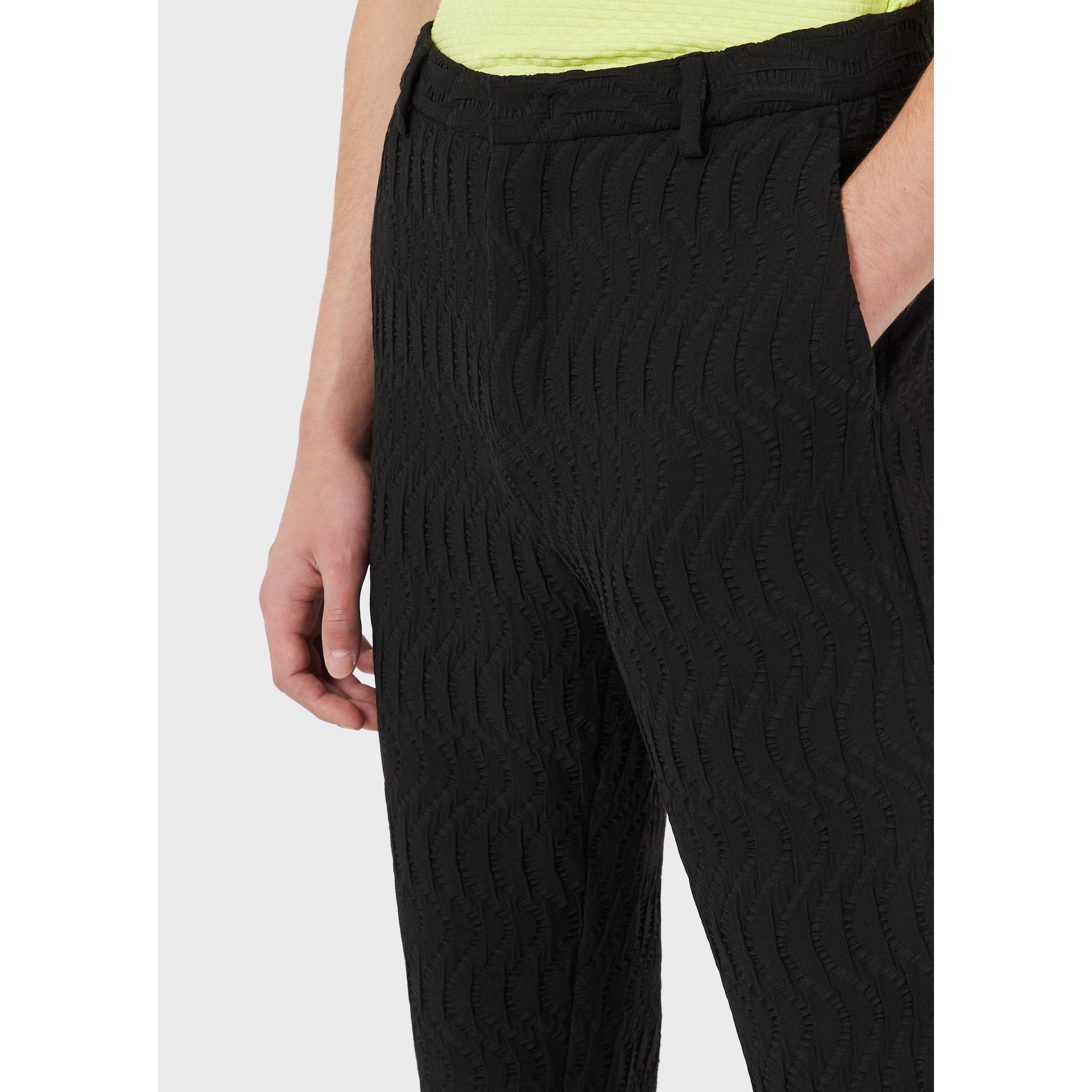 Emporio Armani Straight Leg Trousers