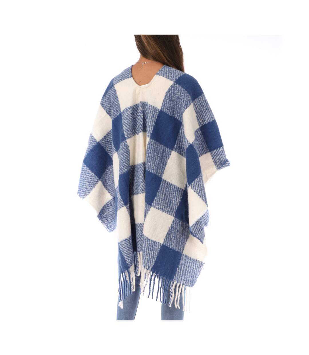 Poncho Bleu Femme Vero Moda Mylie