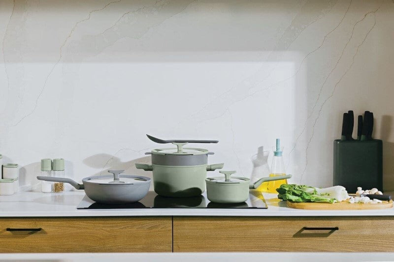 BergHOFF Balance Moonmist Downdraft Pannenset 5-delig