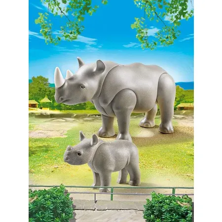 PLAYMOBIL® 6638 Nashorn mit Baby